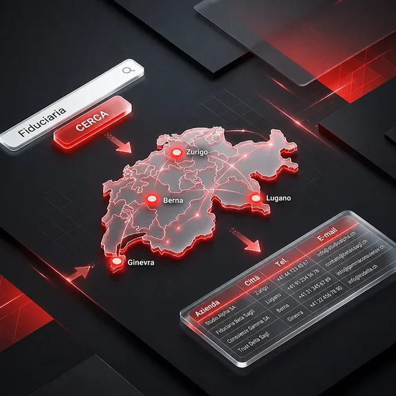 Elenco di aziende svizzere con indirizzi e-mail generali e dati di contatto dei decisori