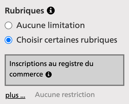 FOSC : plus ...
